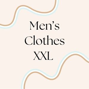 Mens clothes XXL